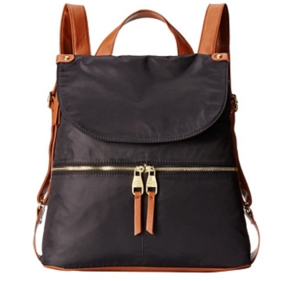 Steve Madden Handbags - Steve Madden Bspenser Backpack Black and Tan
